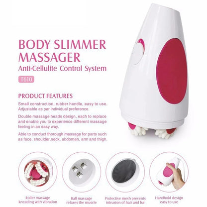 Anti-Cellulite Massager Infrared Electric Body Slimming & Relaxing Muscle 3D Roller Device